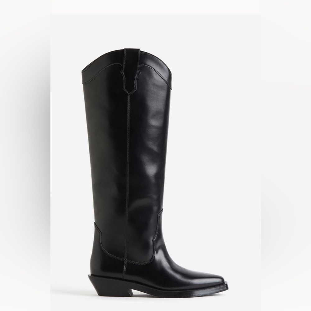 H&M Black Heeled Boots